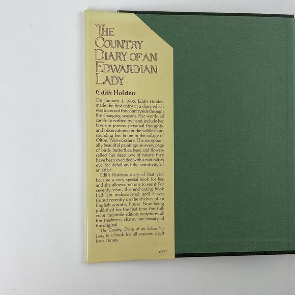 The Country Diary of an Edwardian Lady by Holden Edith Hardcover 1977 DJ 1st Ed - Picture 7 of 16